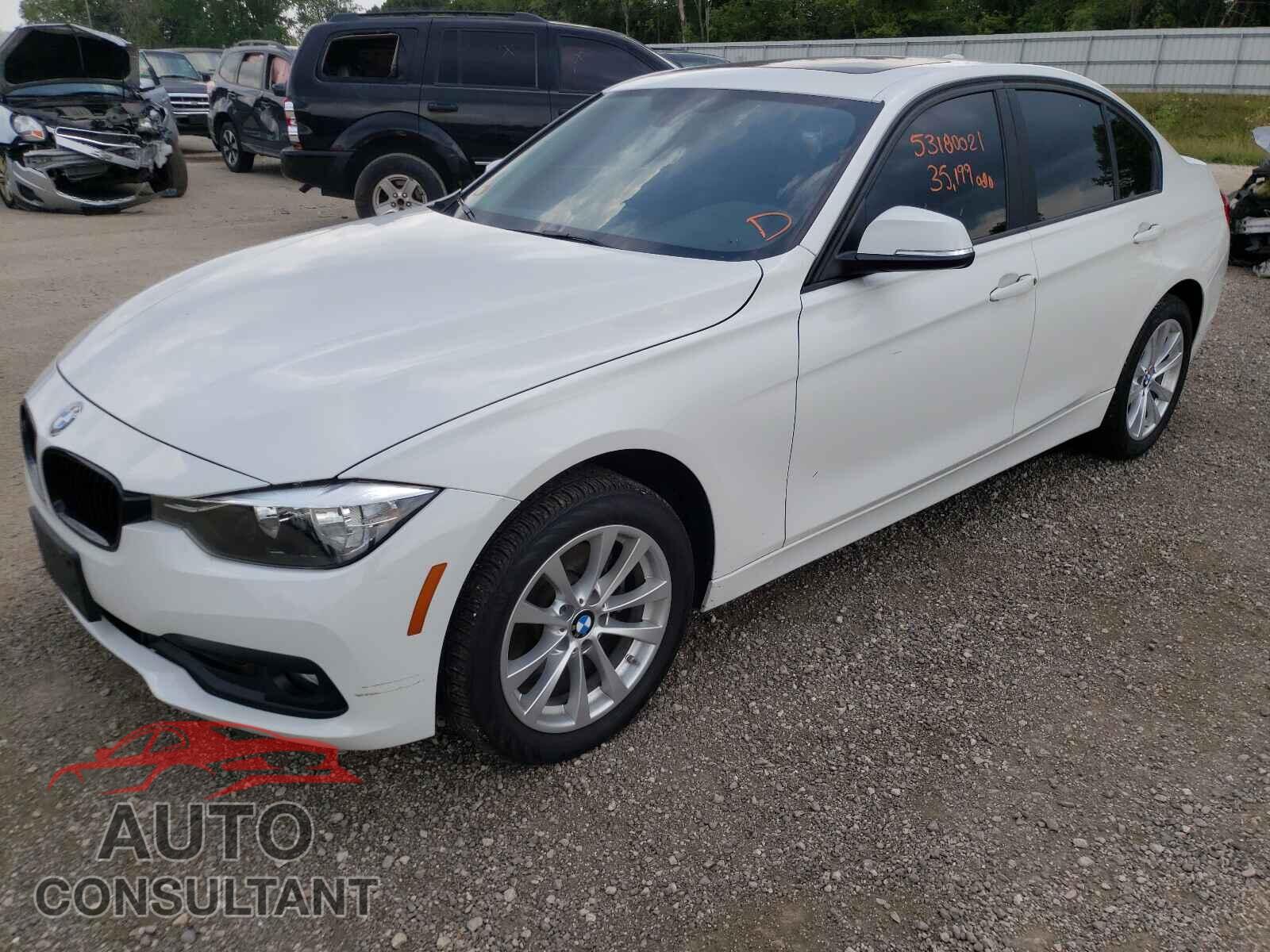 BMW 3 SERIES 2016 - WBA8E5G55GNU20365