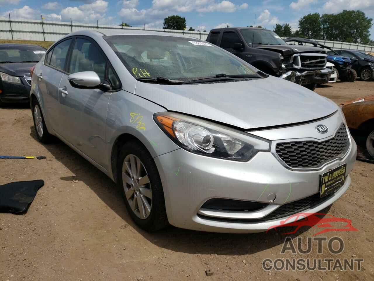 KIA FORTE 2016 - KNAFX4A61G5460679