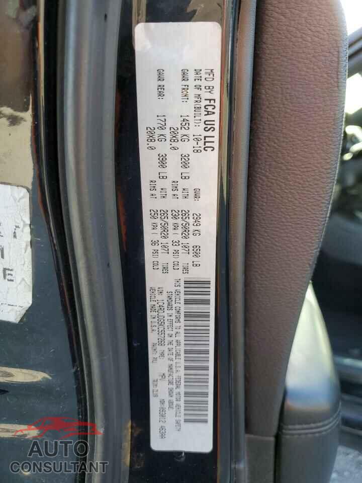 DODGE DURANGO 2019 - 1C4RDJDG5KC557268
