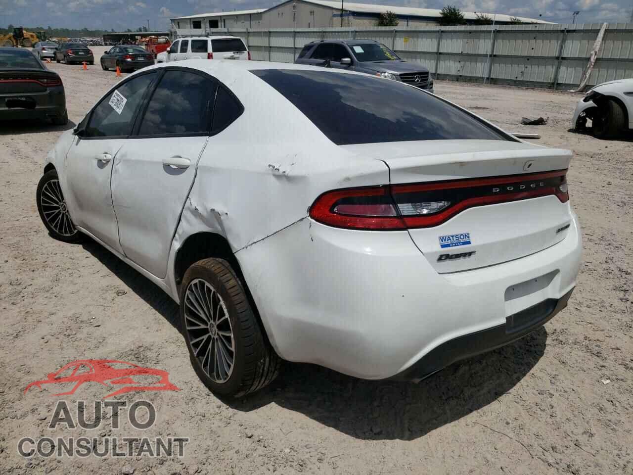 DODGE DART 2016 - 1C3CDFBB4GD623762