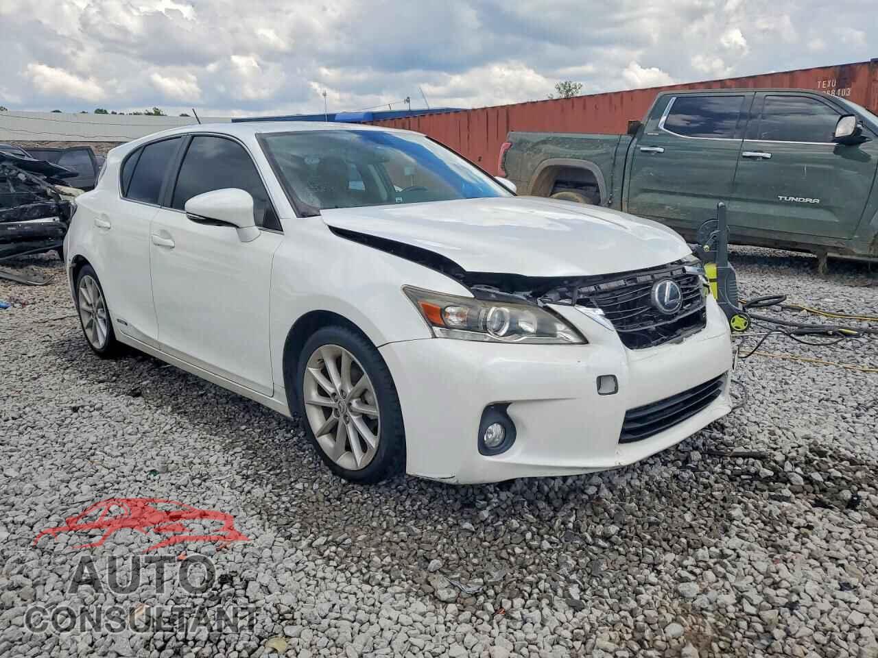 LEXUS CT 200 2012 - JTHKD5BH9C2108377
