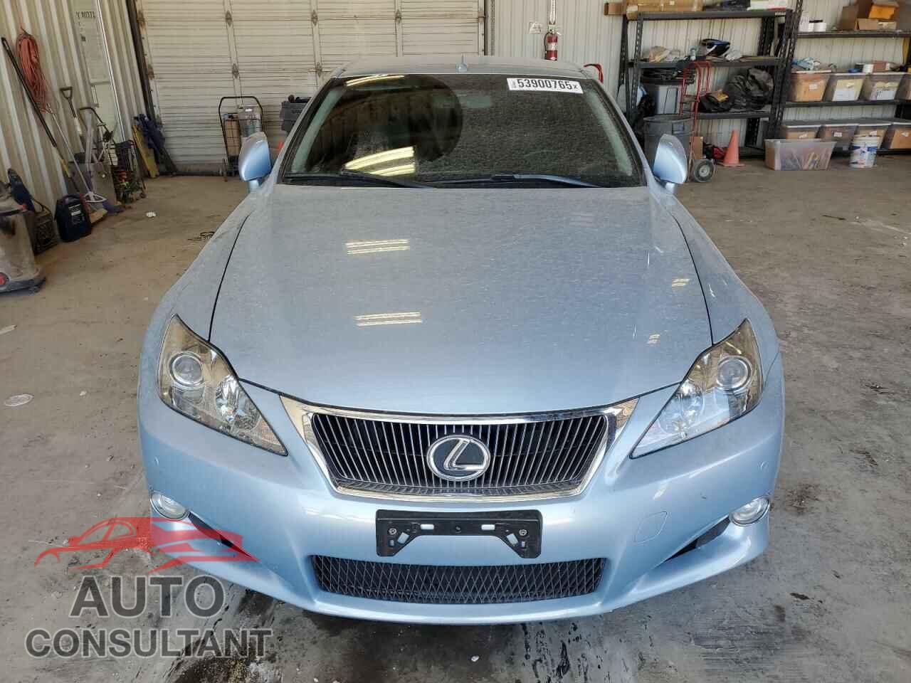 LEXUS IS 2010 - JTHFF2C24A2514536