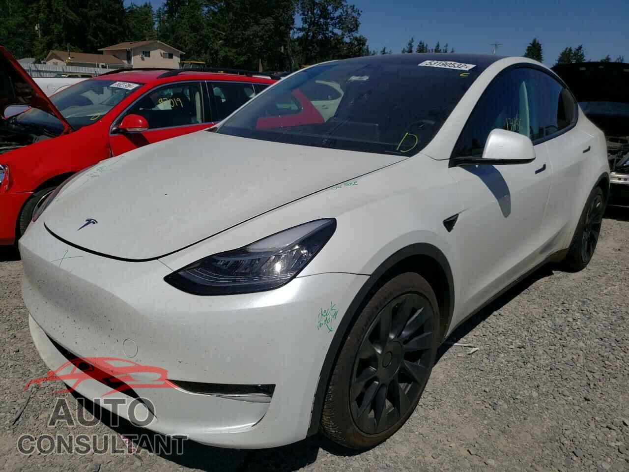 TESLA MODEL Y 2021 - 5YJYGAEE0MF231433