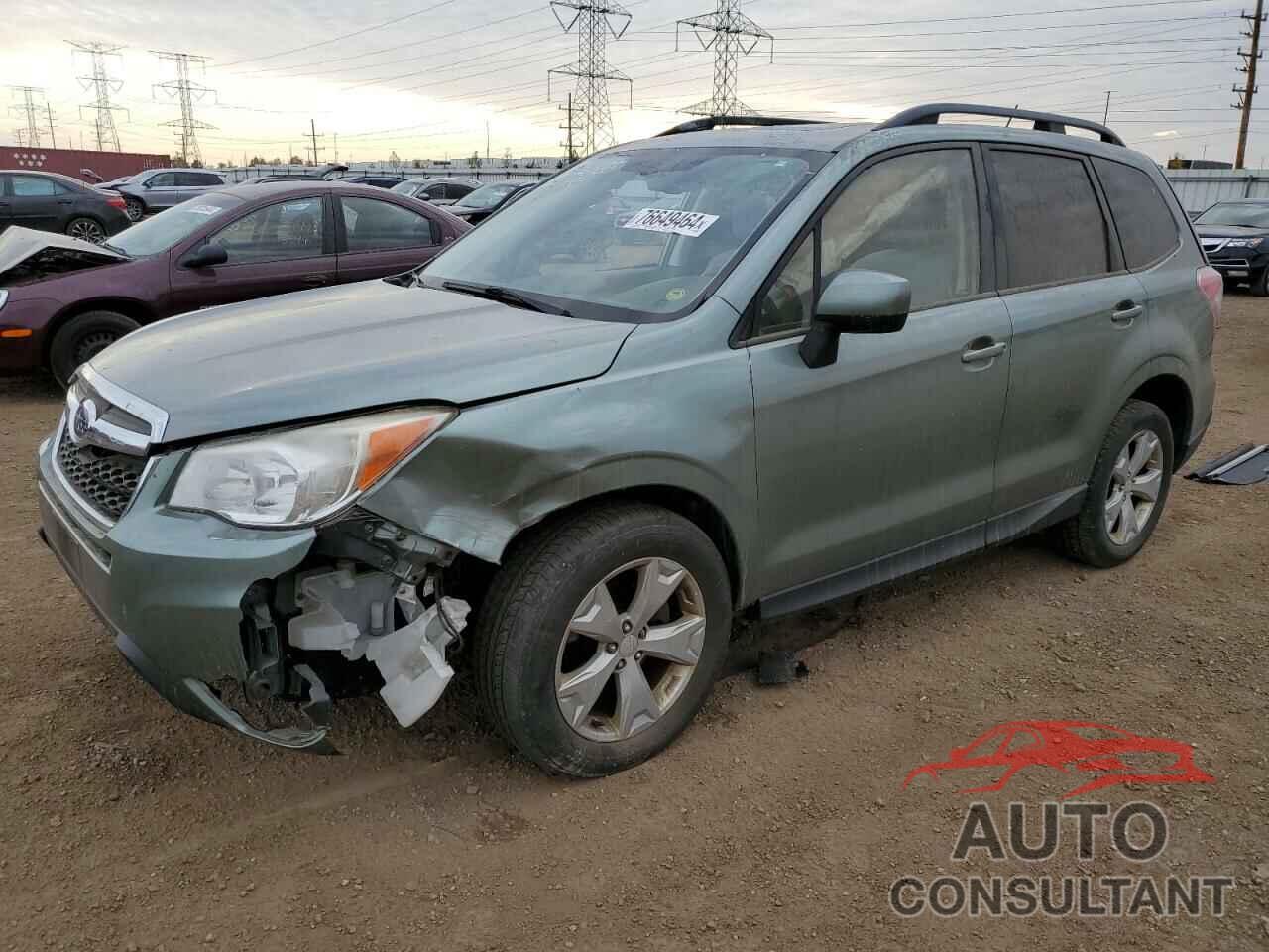 SUBARU FORESTER 2014 - JF2SJAEC5EH558709