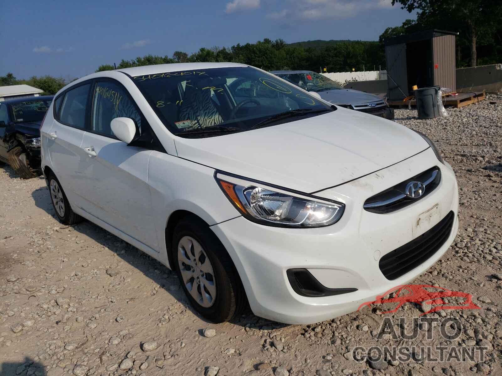HYUNDAI ACCENT 2017 - KMHCT5AE4HU310664