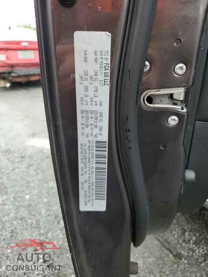 DODGE JOURNEY 2017 - 3C4PDCGB5HT622474