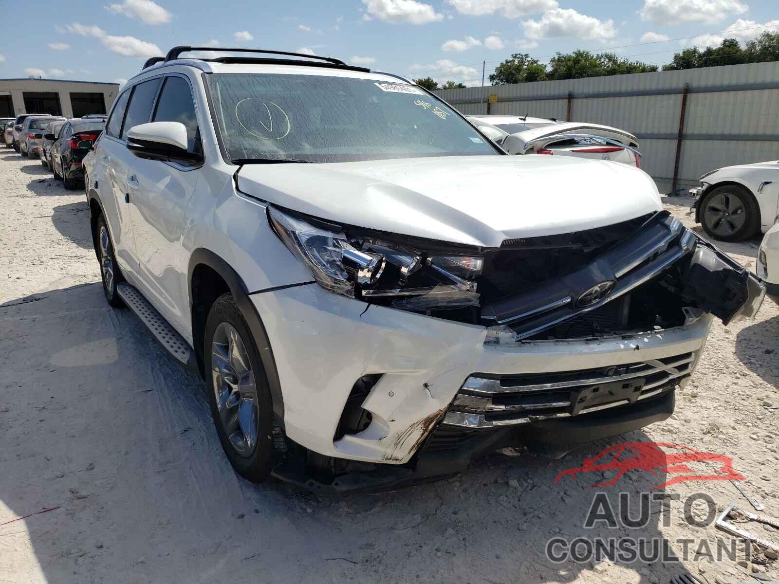 TOYOTA HIGHLANDER 2019 - 5TDDZRFH1KS960873