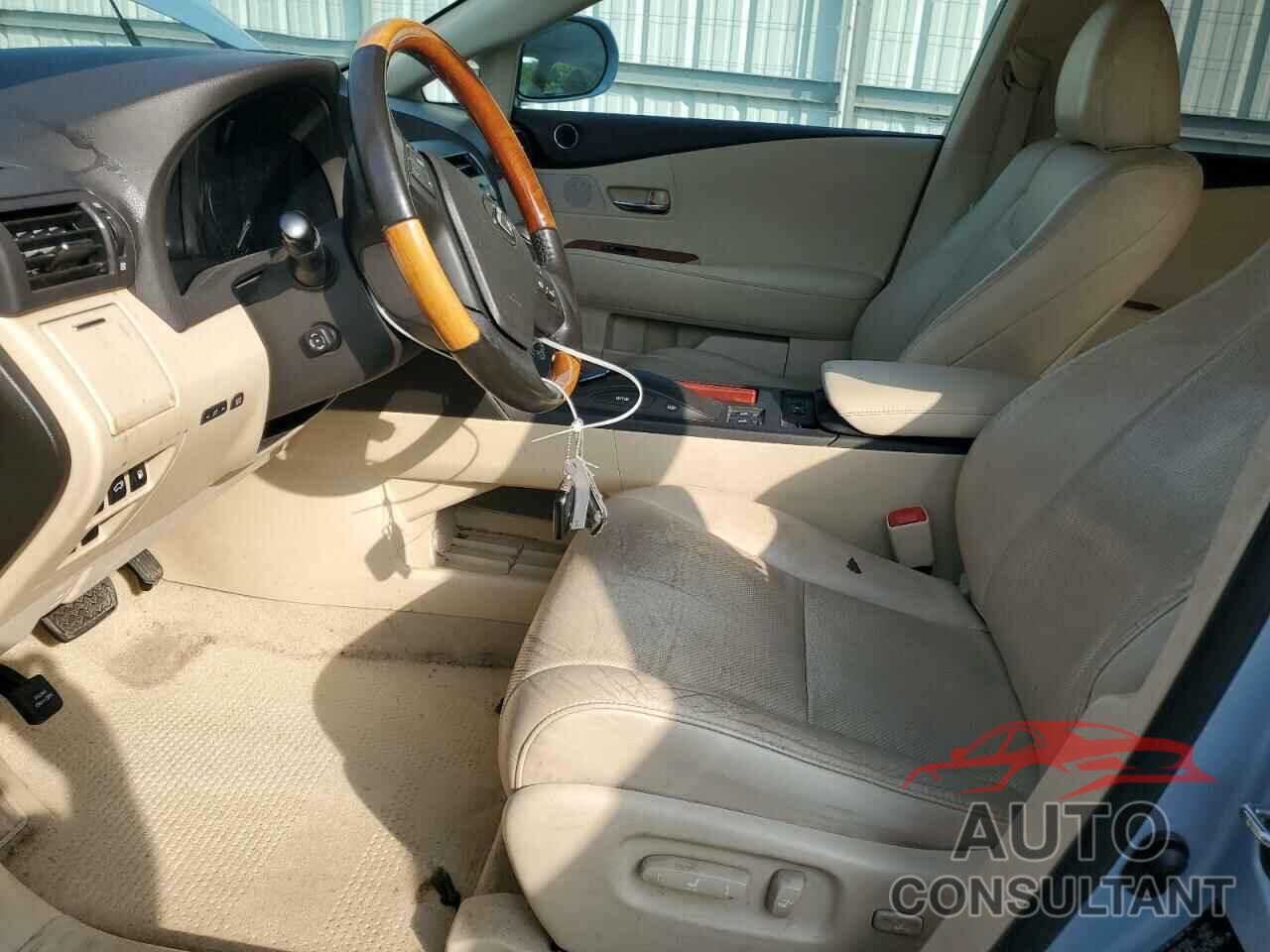 LEXUS RX350 2012 - 2T2BK1BA2CC126946