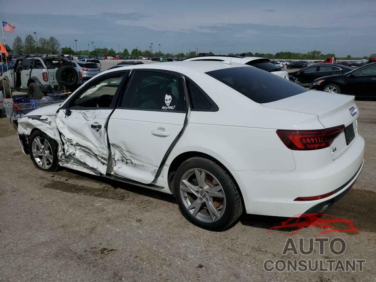 AUDI A4 2018 - WAUKMAF40JA125148