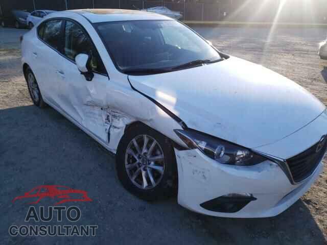 MAZDA 3 2016 - JM1BM1W73G1328511