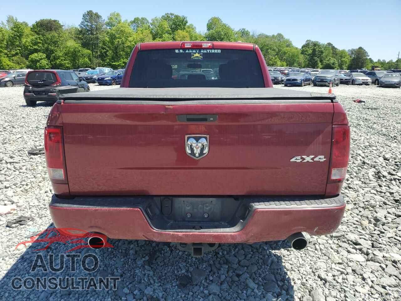 DODGE RAM 1500 2012 - 1C6RD7KT3CS251431