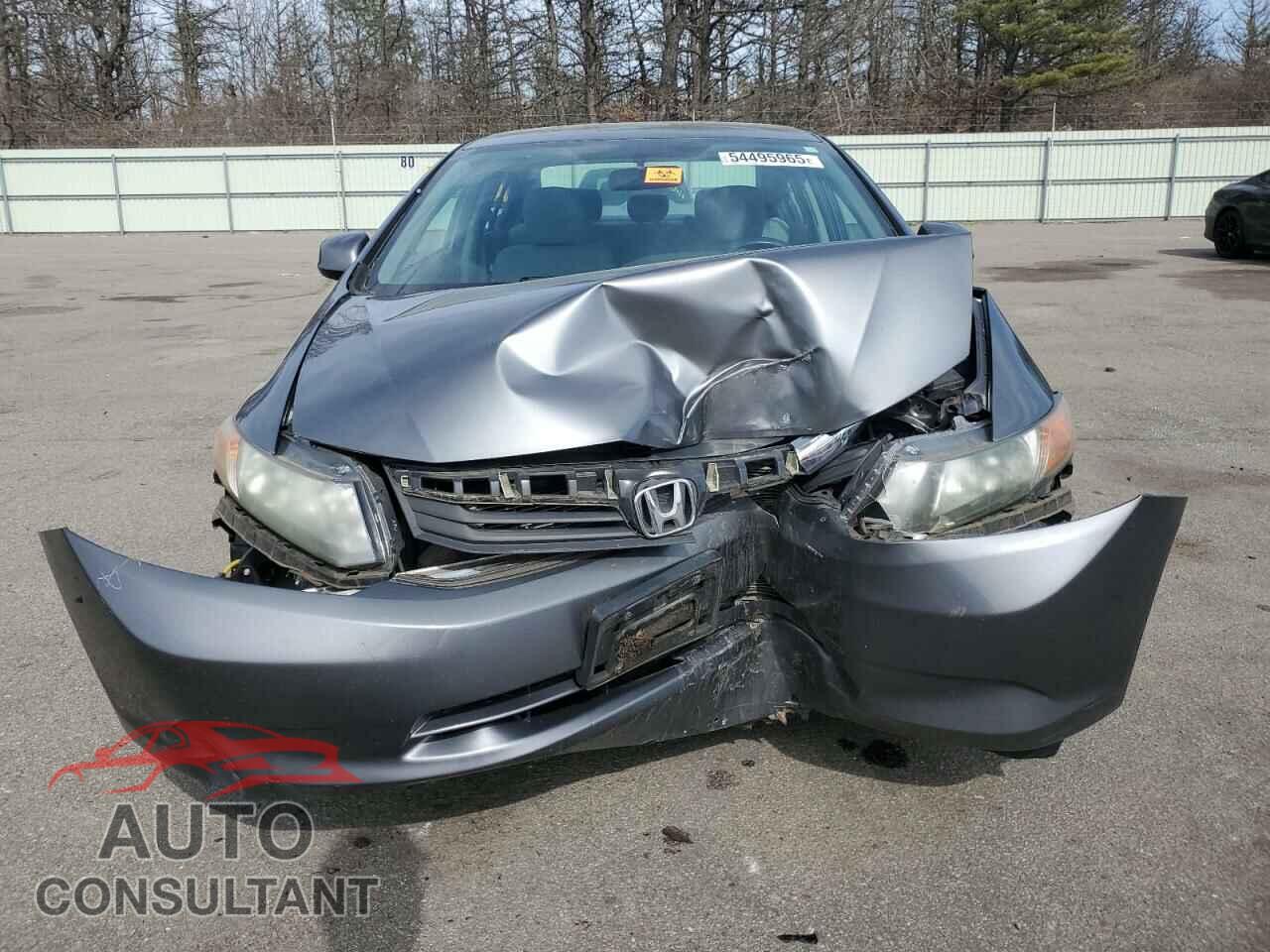 HONDA CIVIC 2012 - 19XFB2F52CE309600