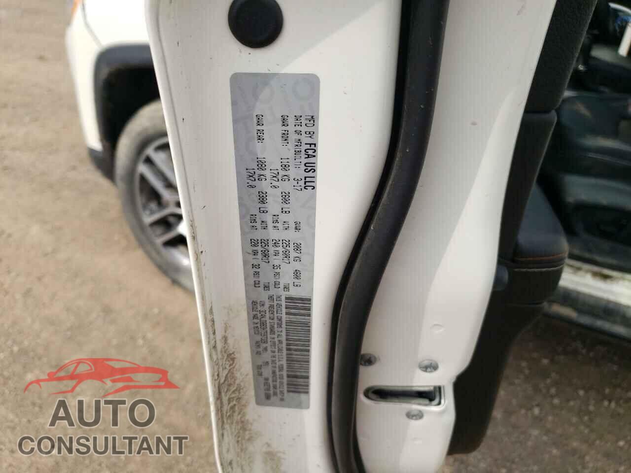 JEEP COMPASS 2017 - 3C4NJDBB3HT597328