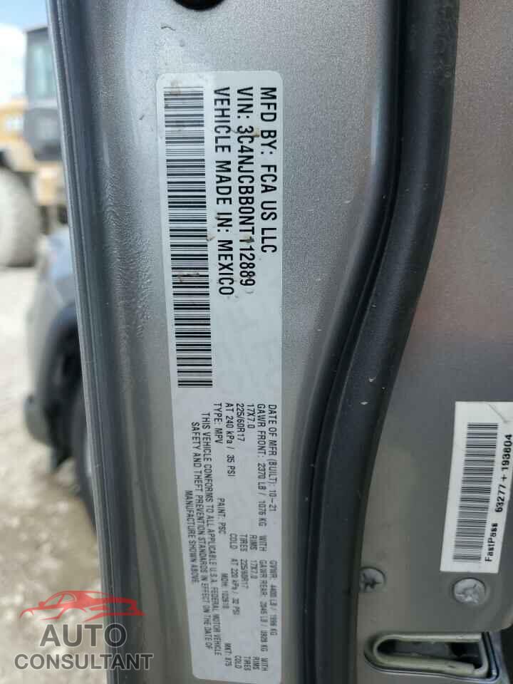 JEEP COMPASS 2022 - 3C4NJCBB0NT112889
