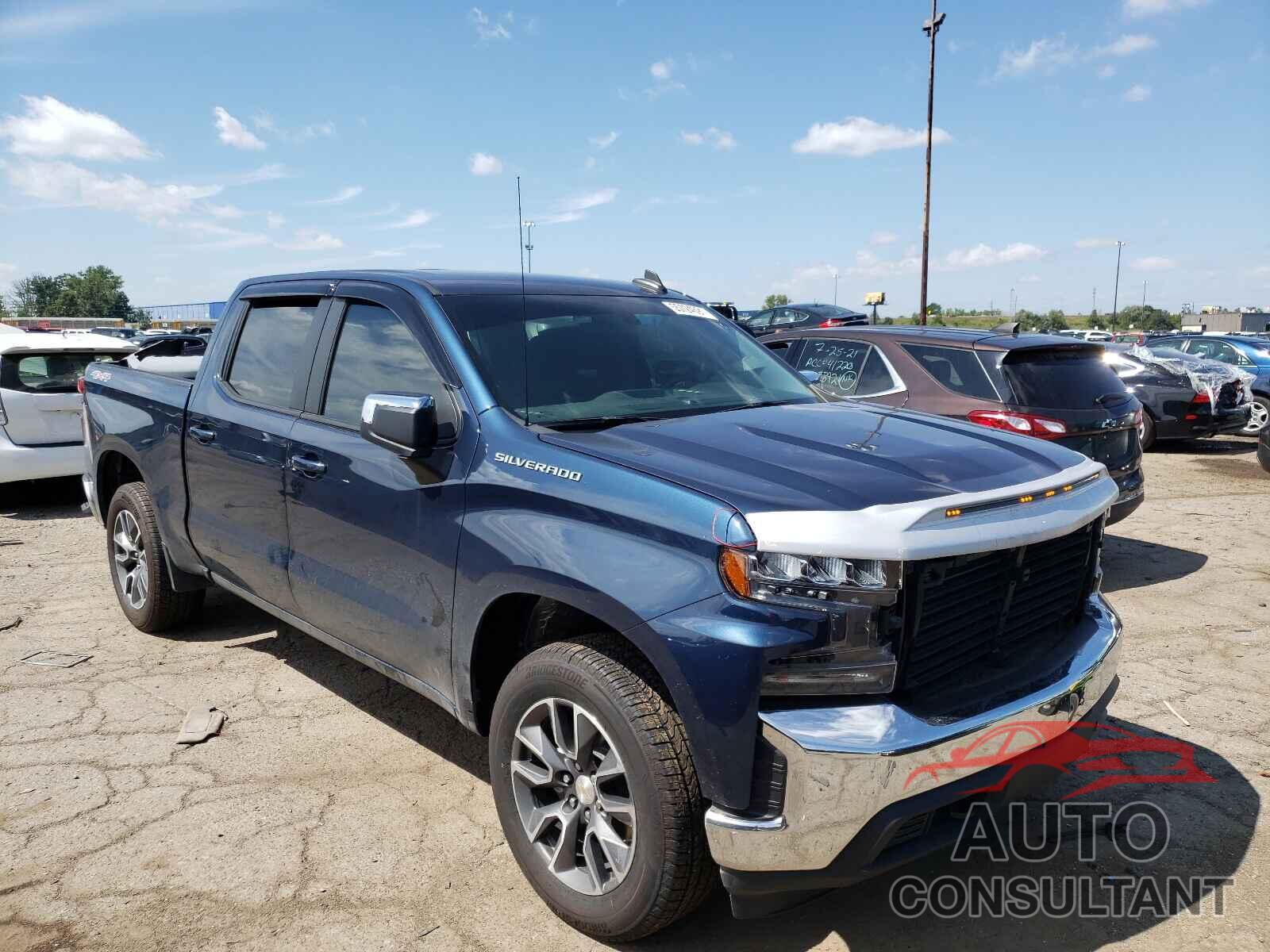 CHEVROLET SILVERADO 2021 - 3GCUYDED0MG232595