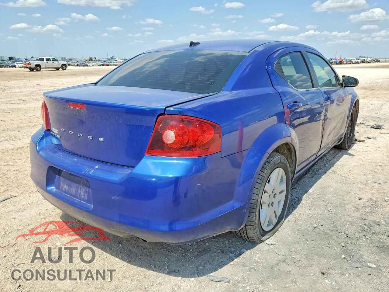 DODGE AVENGER 2013 - 1C3CDZAB0DN547997