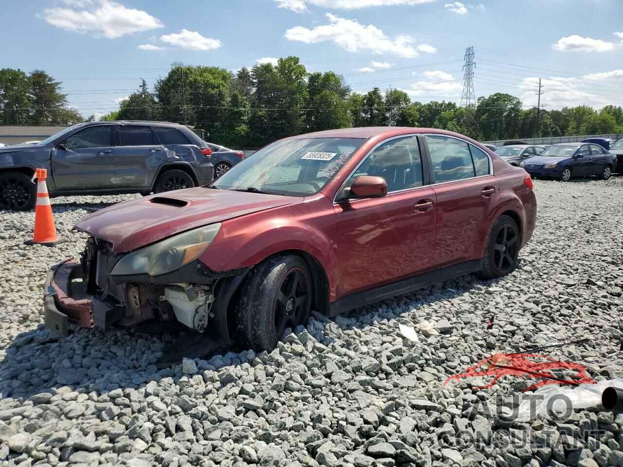 SUBARU LEGACY 2010 - 4S3BMFC68A1238478