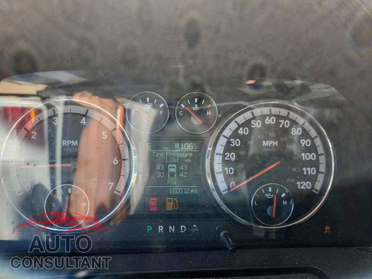 DODGE RAM 1500 2012 - 1C6RD6GP5CS100774