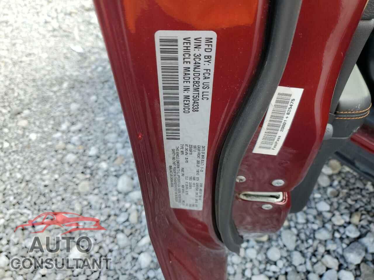 JEEP COMPASS 2021 - 3C4NJDCB2MT504338