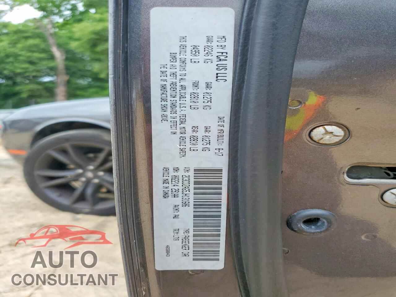 DODGE CHALLENGER 2018 - 2C3CDZAG5JH131606