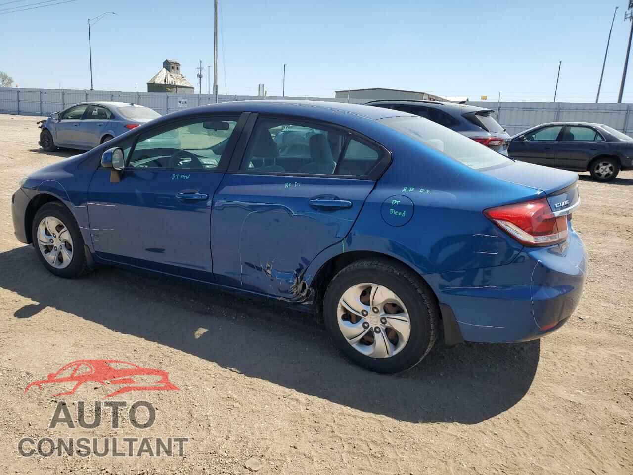 HONDA CIVIC 2013 - 2HGFB2F58DH563187