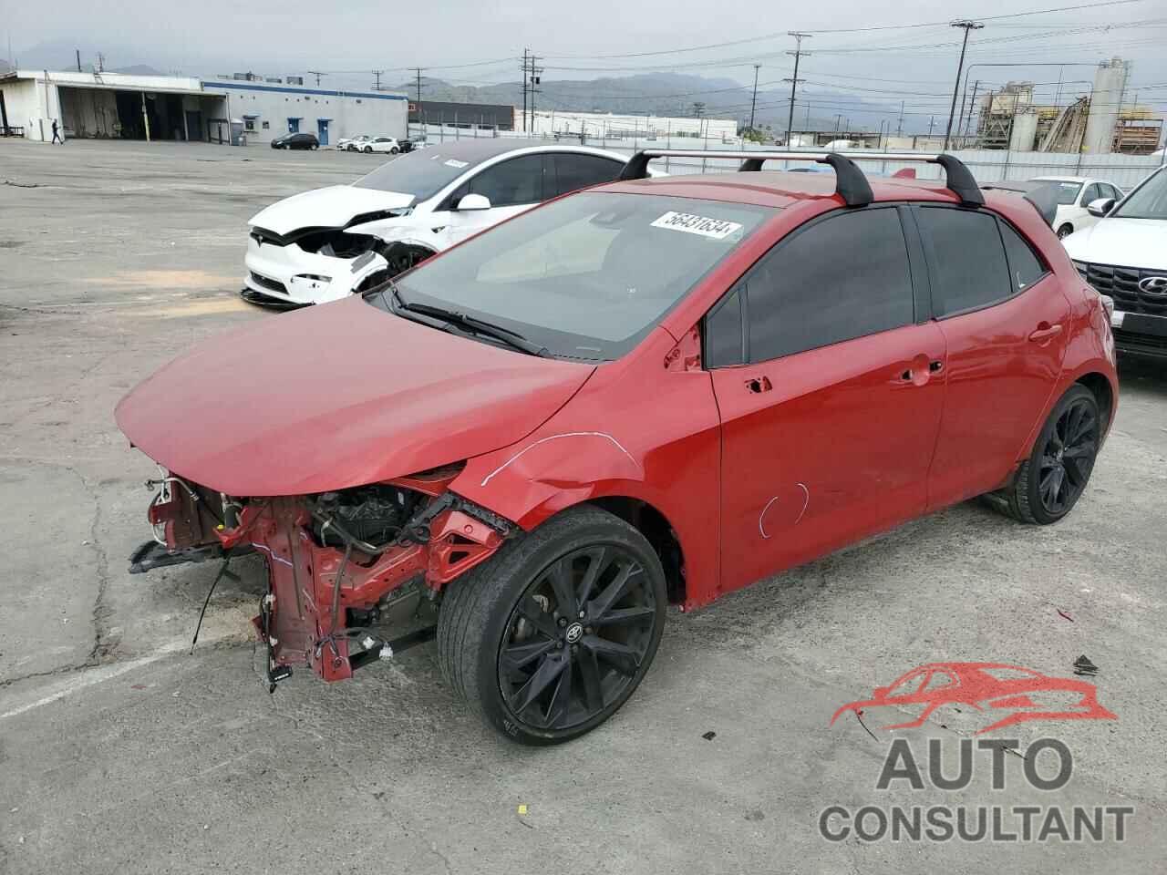 TOYOTA COROLLA 2021 - JTND4MBE1M3113493