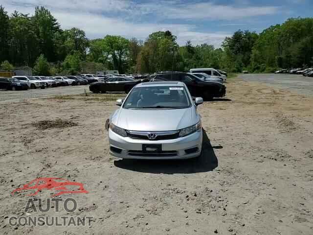 HONDA CIVIC 2012 - 2HGFB2F86CH529564