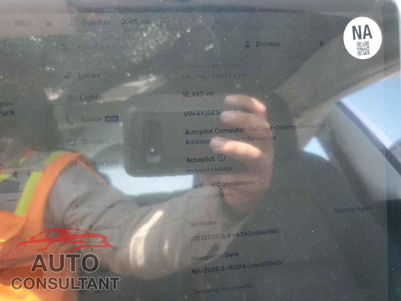 TESLA MODEL 3 2022 - 5YJ3E1EB2NF360510