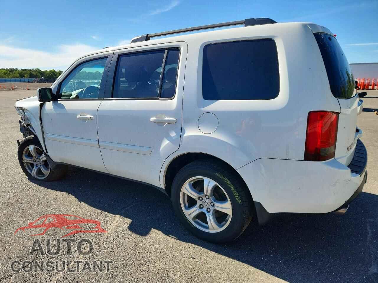 HONDA PILOT EXL 2012 - 5FNYF3H55CB023637