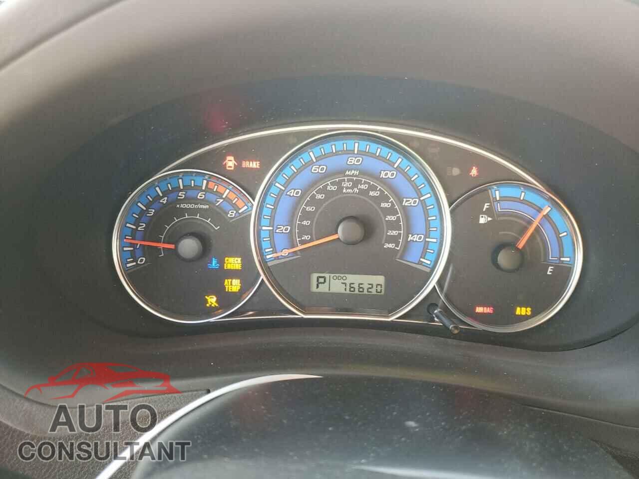 SUBARU FORESTER 2009 - JF2SH64659H738248