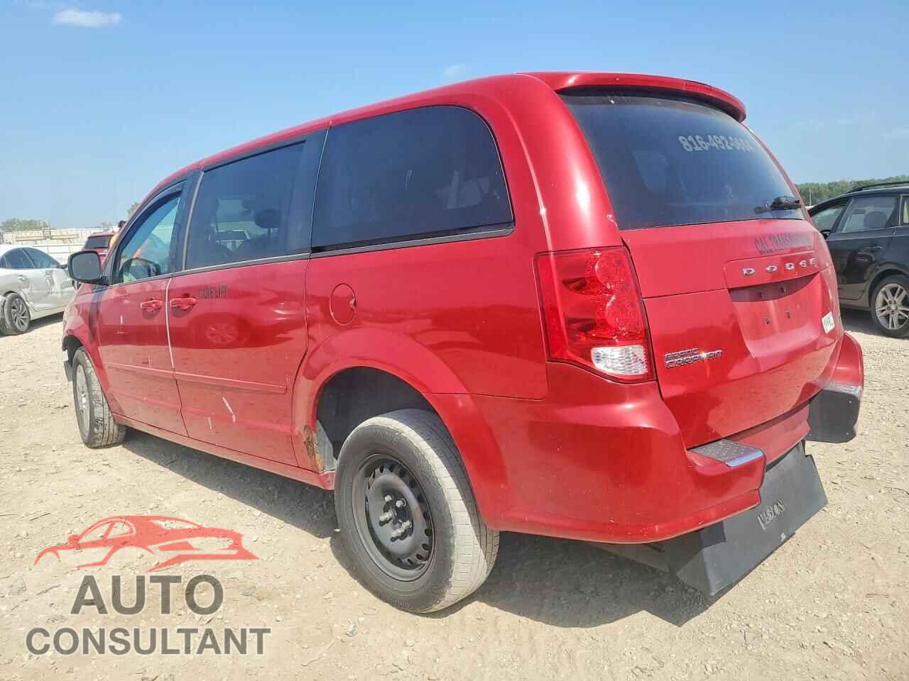 DODGE CARAVAN 2012 - 2C4RDGBGXCR398584