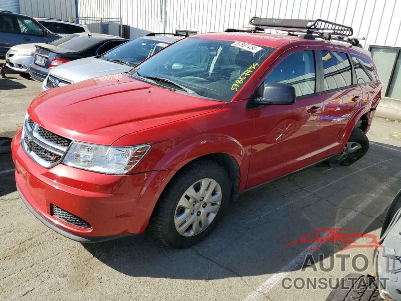 DODGE JOURNEY 2017 - 3C4PDCAB6HT568627