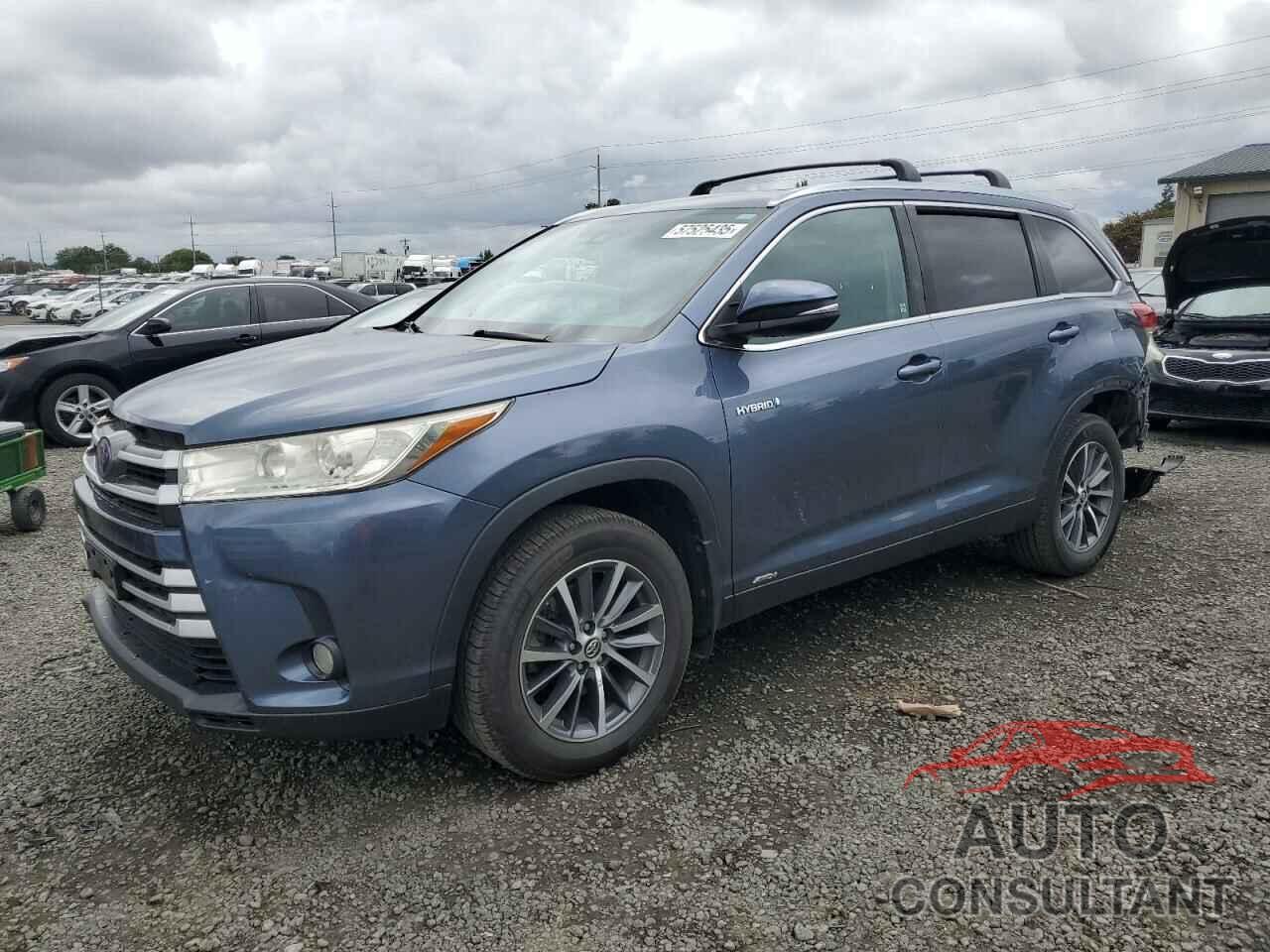 TOYOTA HIGHLANDER 2019 - 5TDJGRFH0KS074326