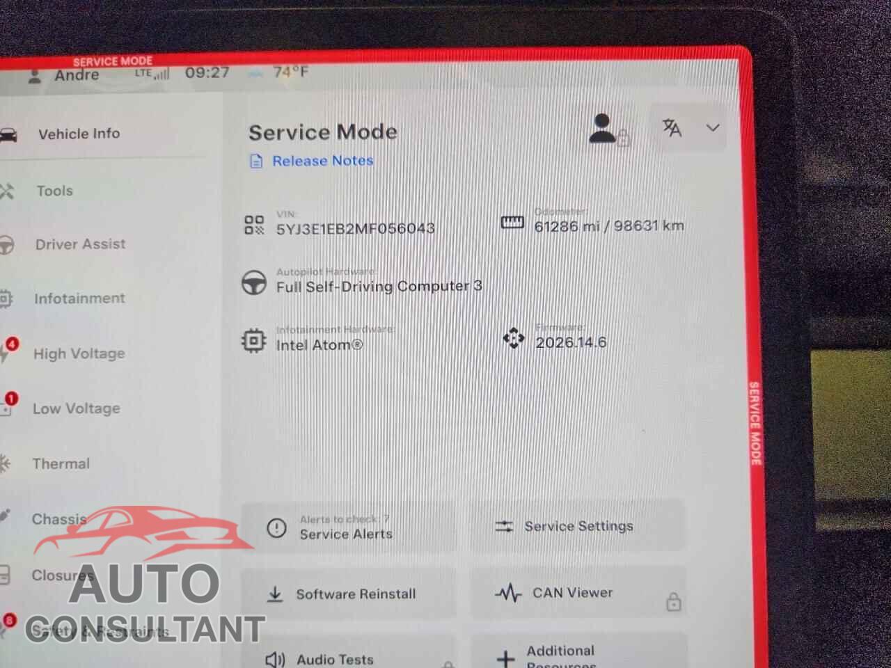TESLA MODEL 3 2021 - 5YJ3E1EB2MF056043