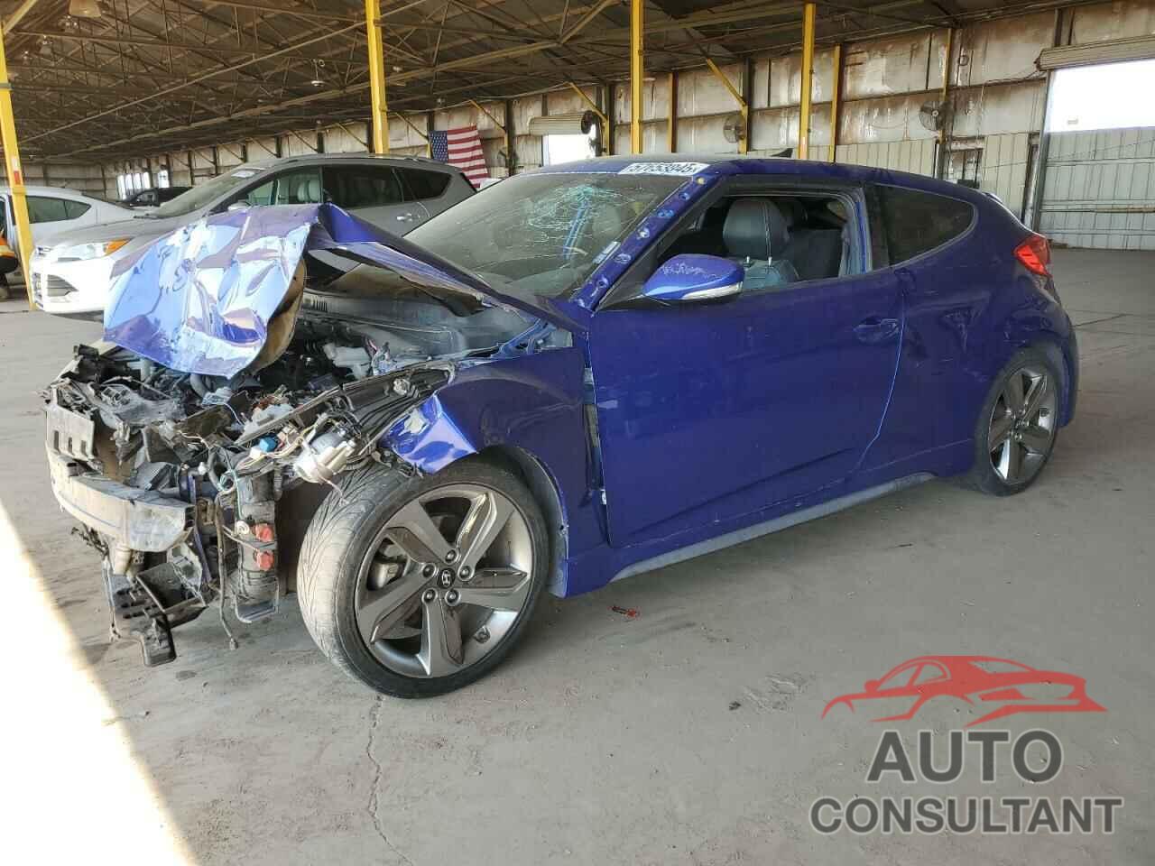 HYUNDAI VELOSTER 2013 - KMHTC6AE6DU120154
