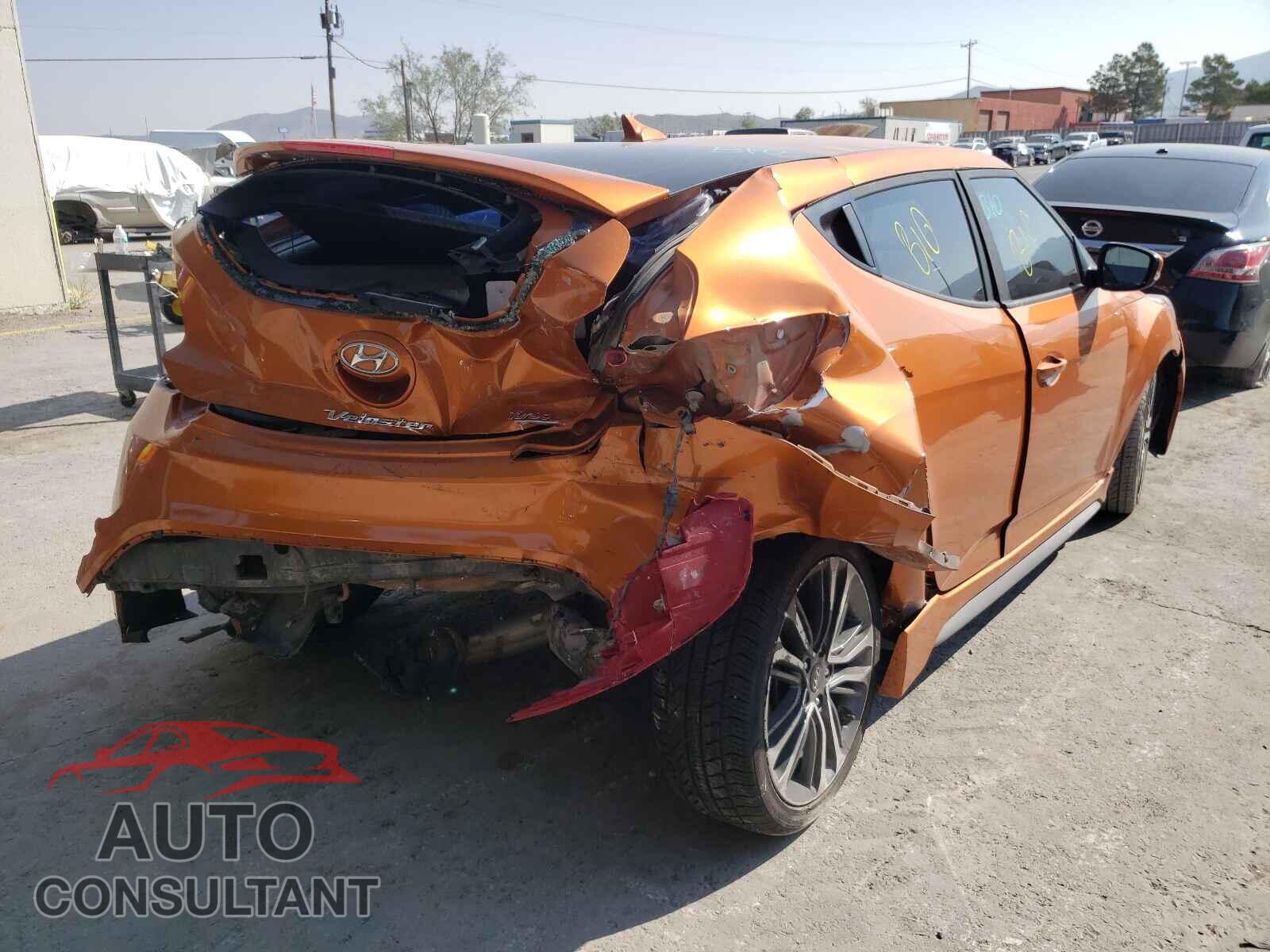HYUNDAI VELOSTER 2016 - KMHTC6AE2GU293979