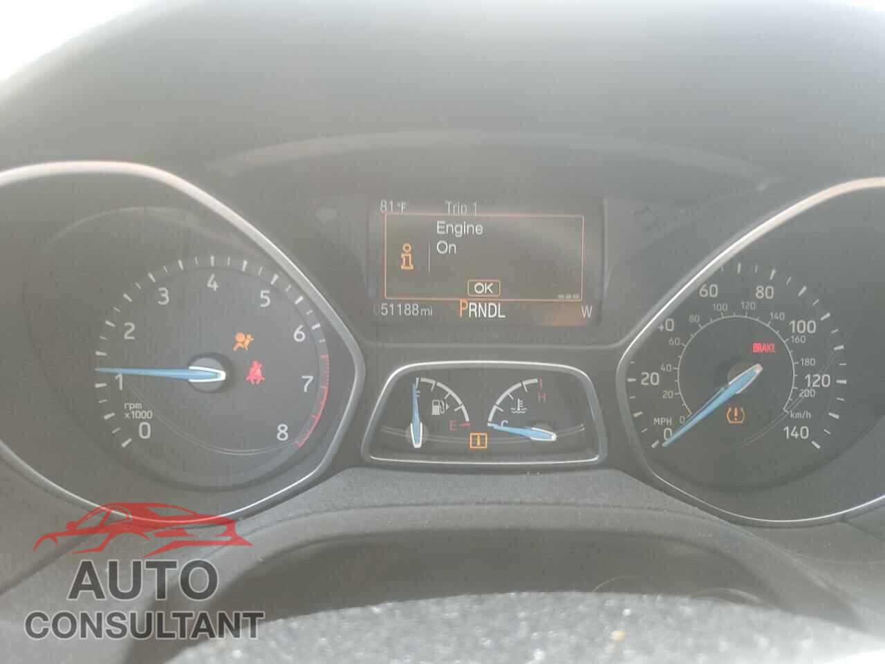 FORD FOCUS 2016 - 1FADP3F25GL320646