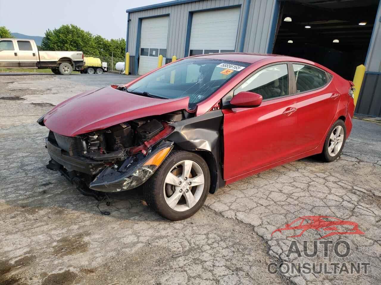 HYUNDAI ELANTRA 2013 - KMHDH4AE7DU941760