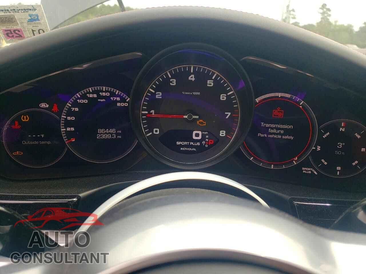 PORSCHE PANAMERA 2017 - WP0AB2A79HL122131