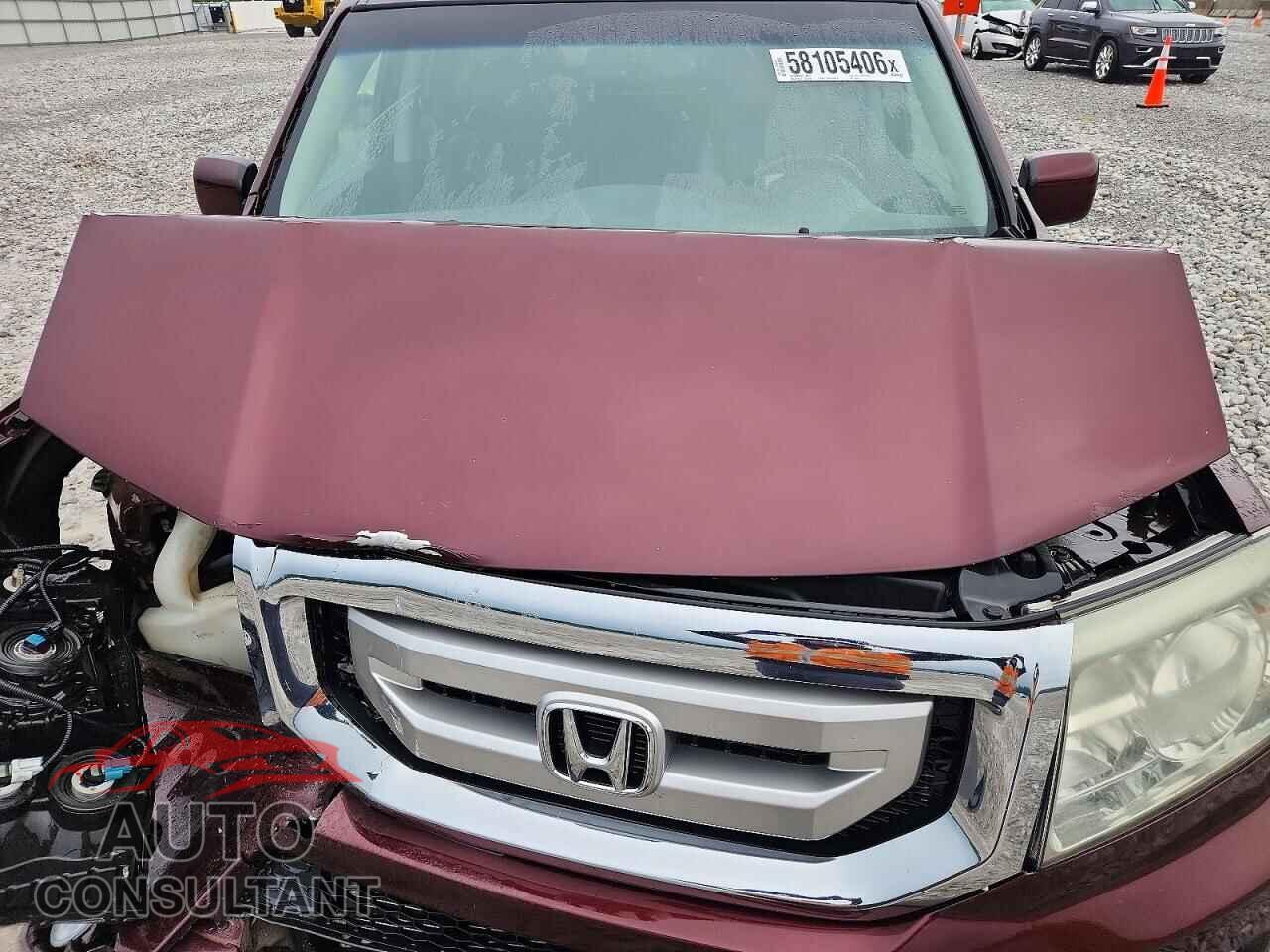 HONDA PILOT 2011 - 5FNYF4H6XBB024912