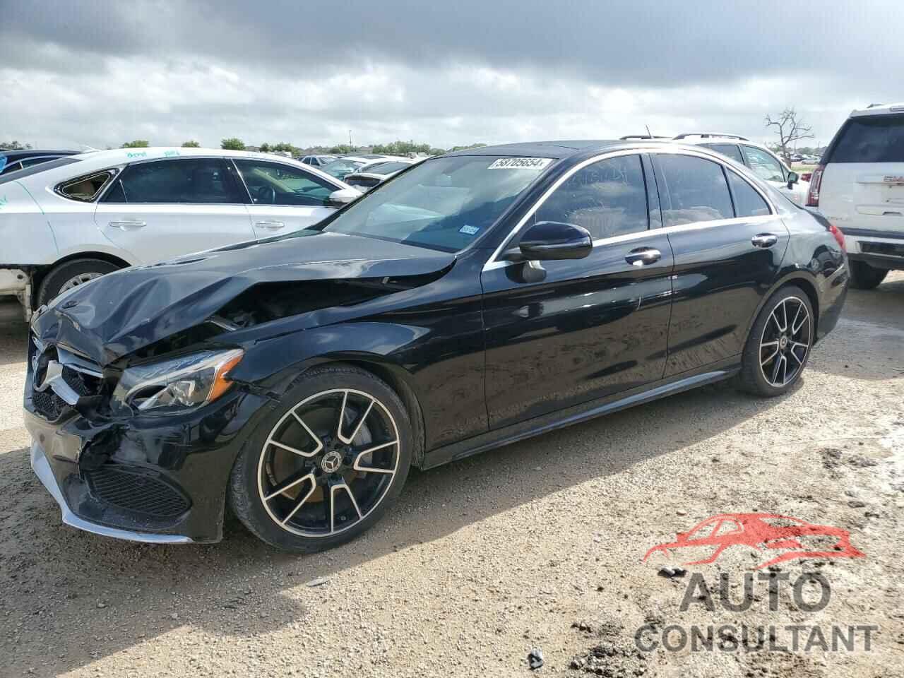 MERCEDES-BENZ C-CLASS 2017 - 55SWF4JB2HU179542