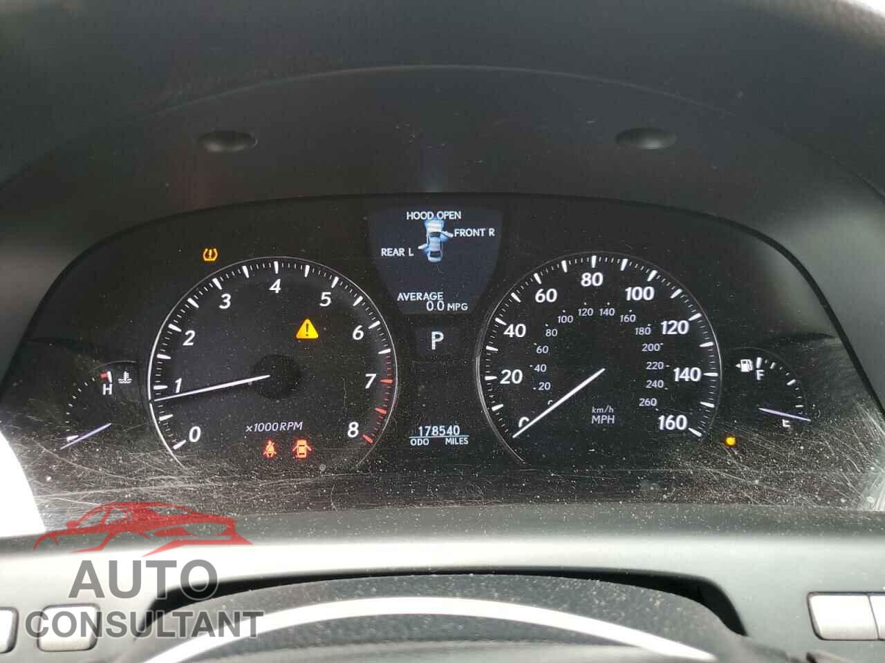 LEXUS LS460 2011 - JTHCL5EF0B5009140