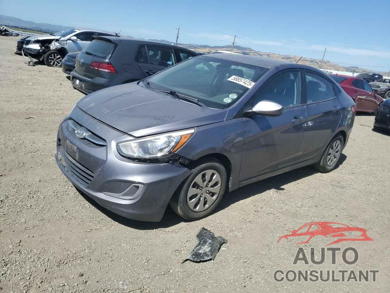 HYUNDAI ACCENT 2016 - KMHCT4AE9GU968540