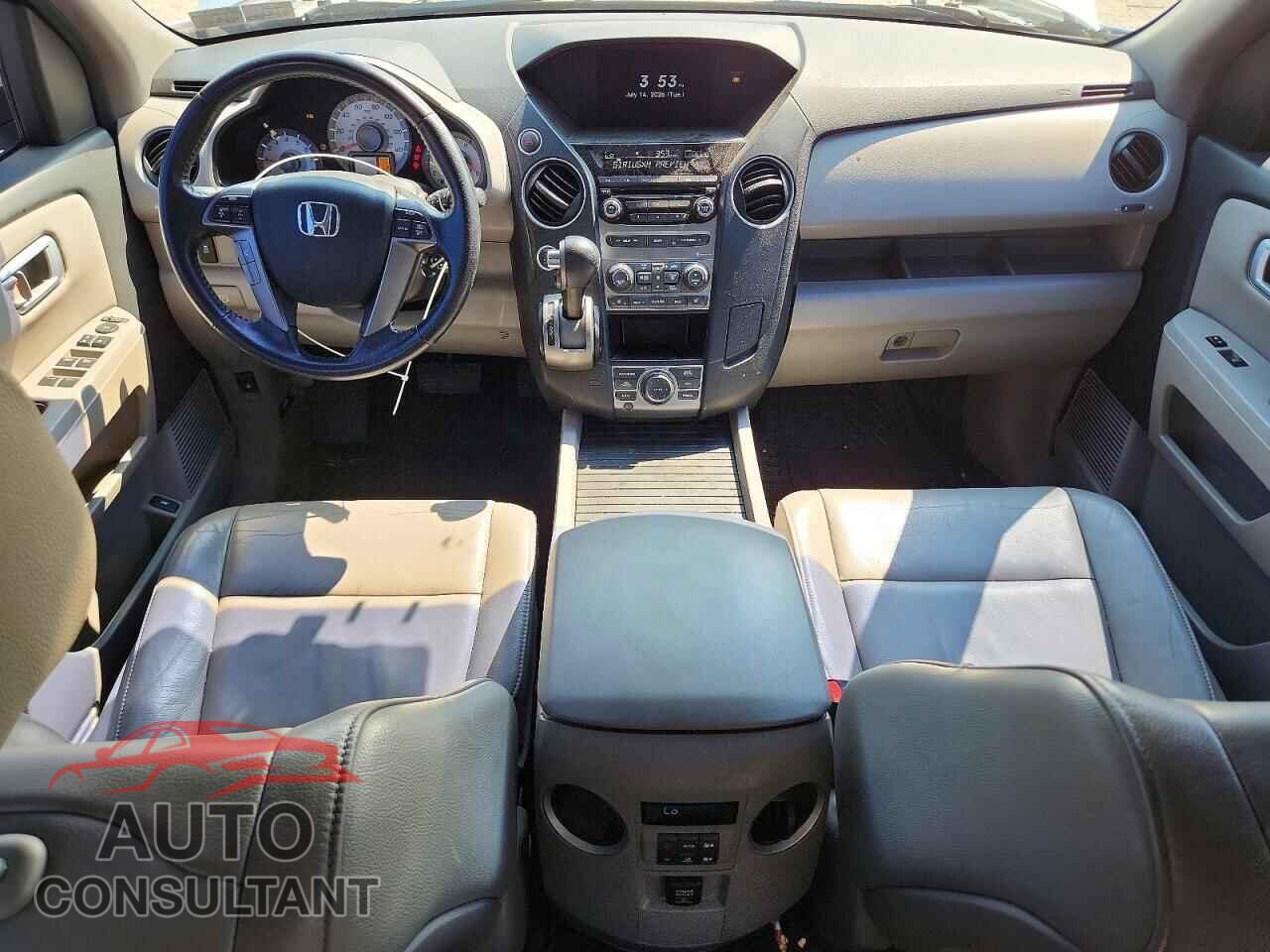 HONDA PILOT 2013 - 5FNYF4H75DB043184