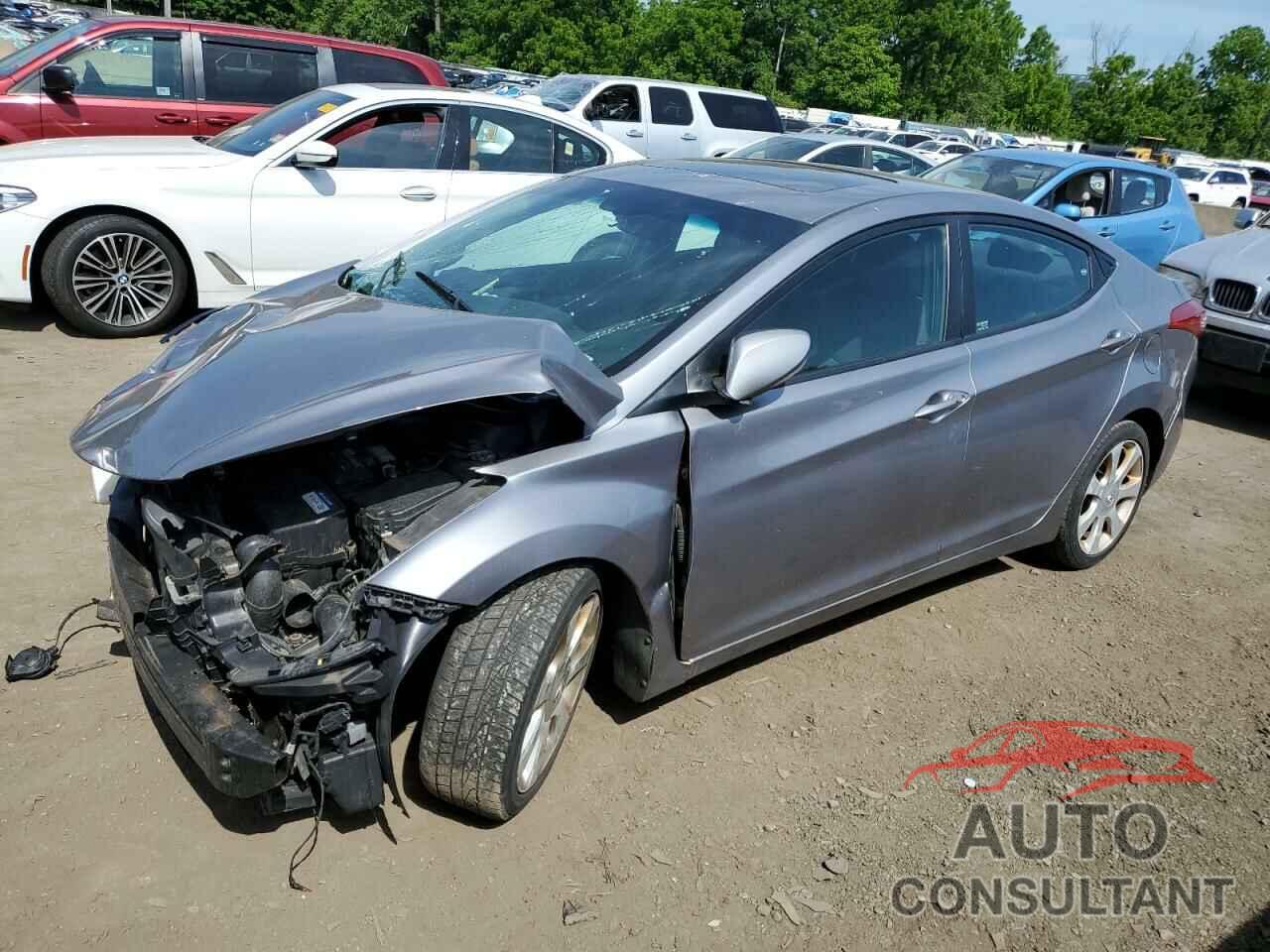 HYUNDAI ELANTRA 2012 - KMHDH4AE5CU288134