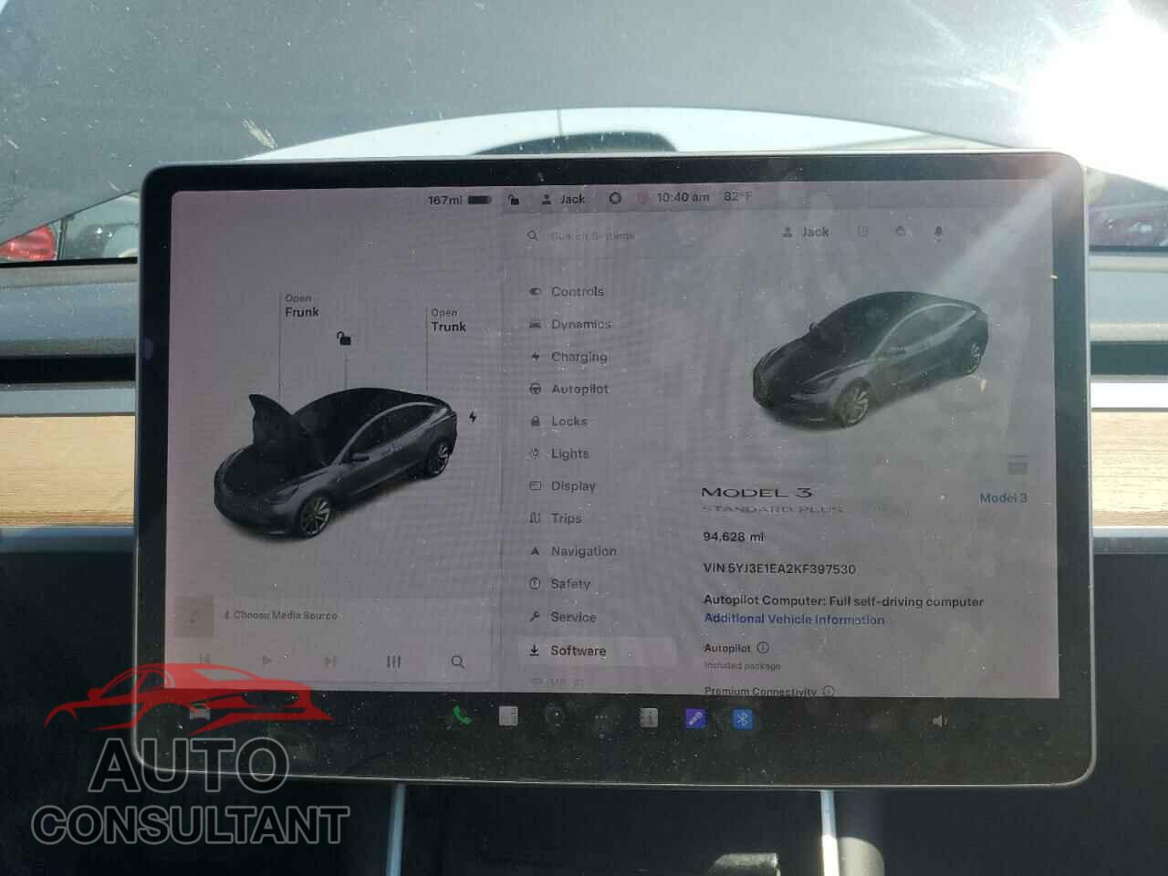 TESLA MODEL 3 2019 - 5YJ3E1EA2KF397530