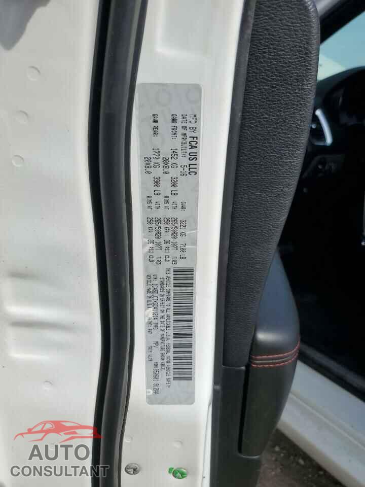 DODGE DURANGO 2016 - 1C4SDJCTXGC411214