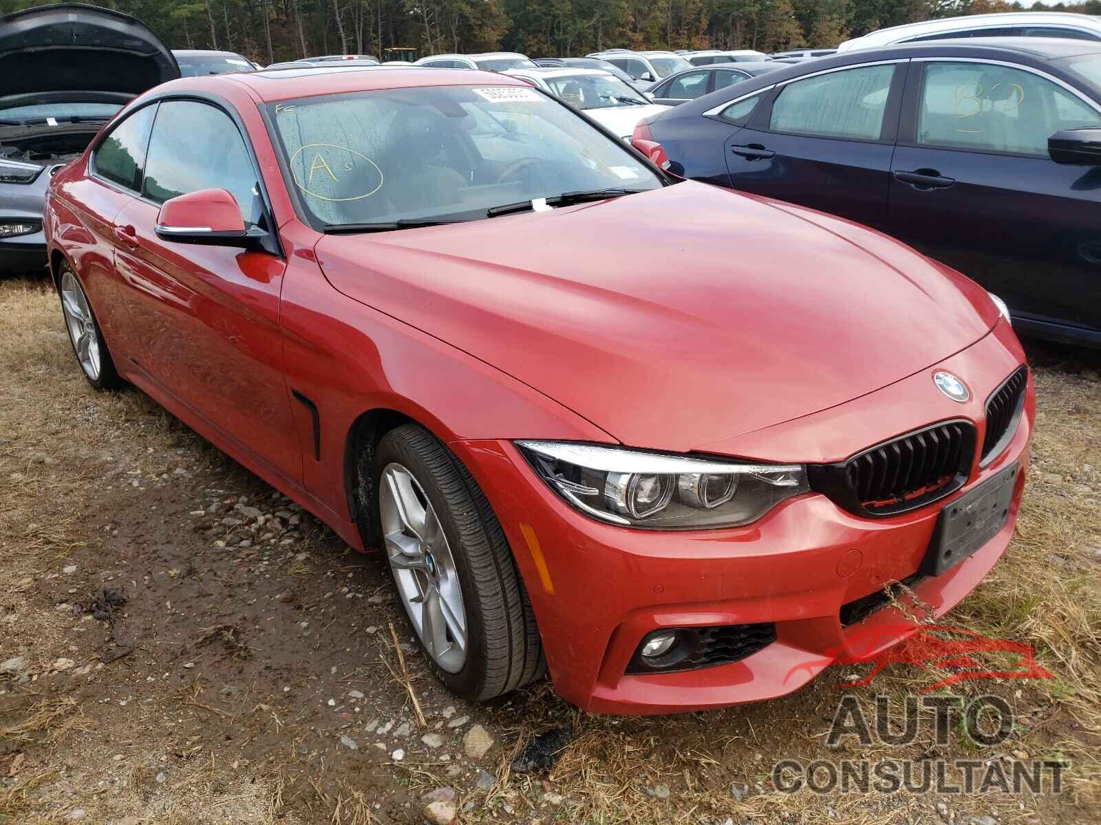 BMW 4 SERIES 2019 - WBA4W5C55KAE50776