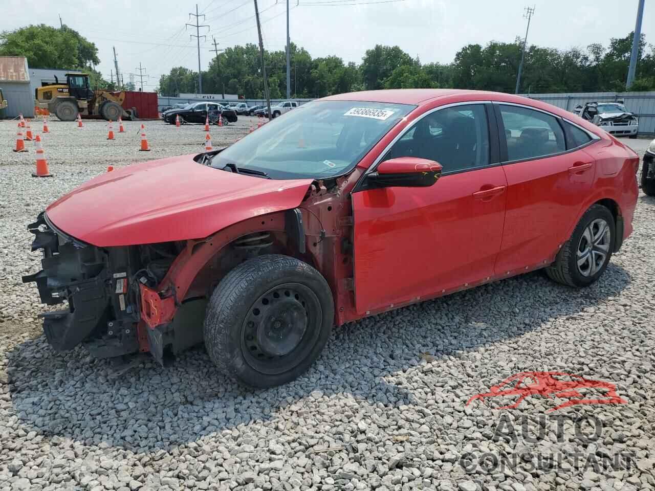 HONDA CIVIC 2016 - 2HGFC2F54GH576245