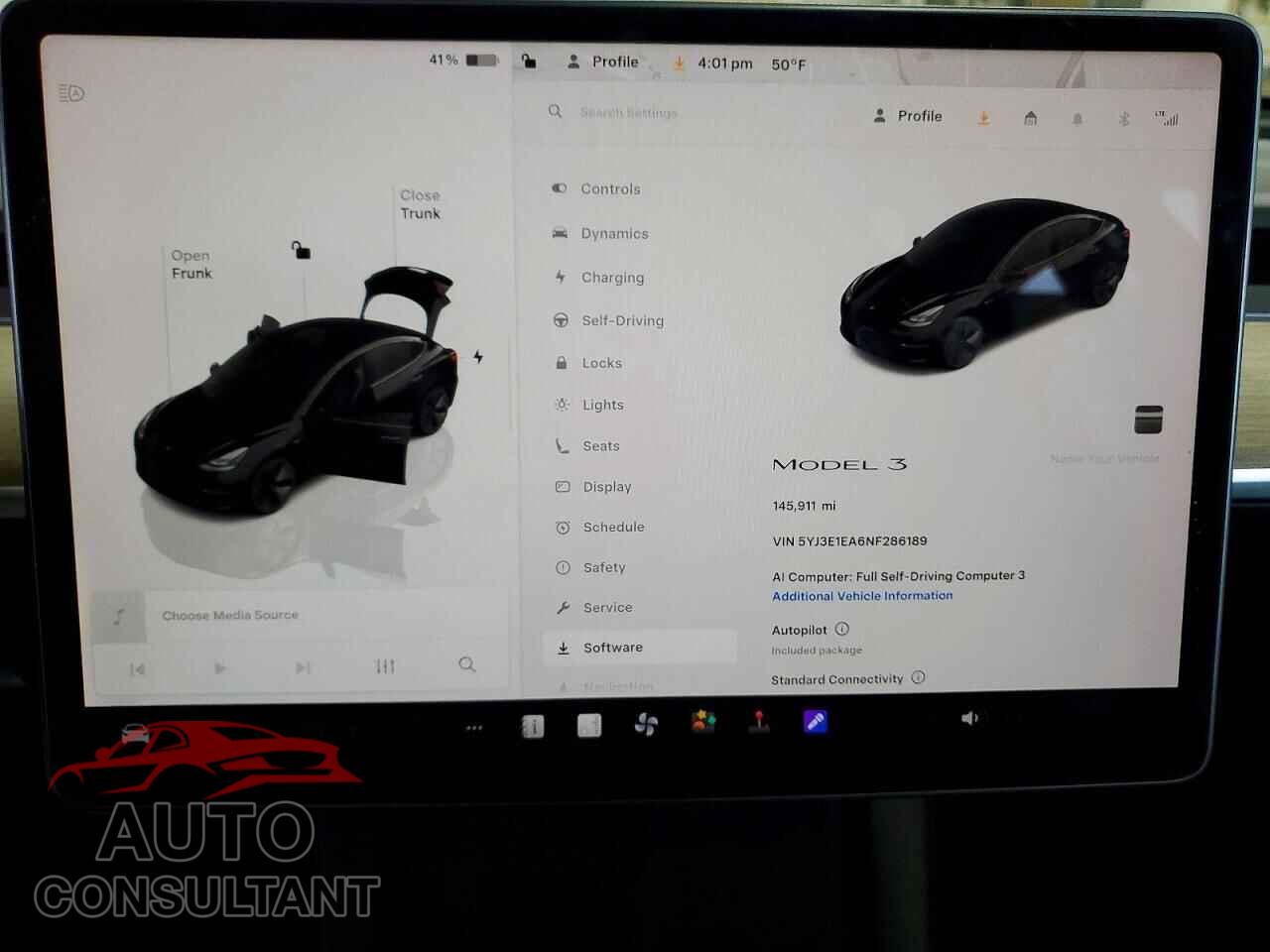 TESLA MODEL 3 2022 - 5YJ3E1EA6NF286189